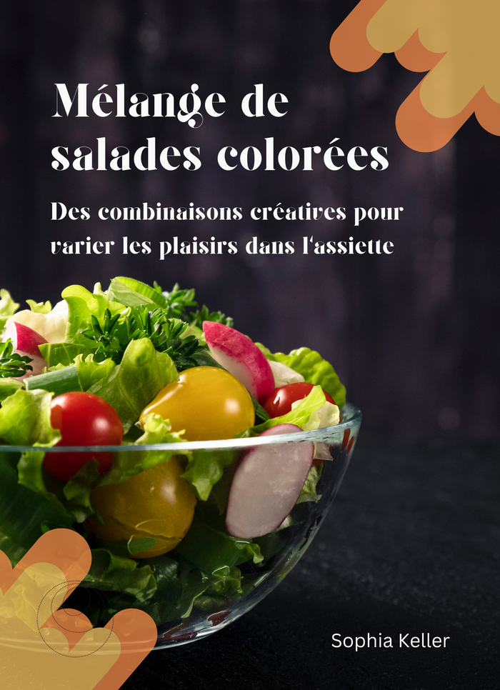 Mélange de salades colorées