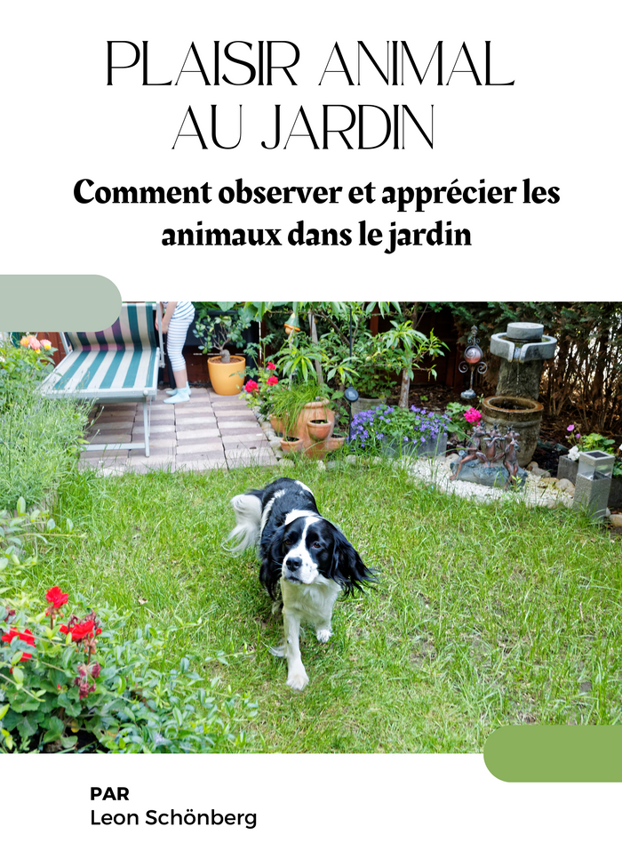 Plaisir animal au jardin