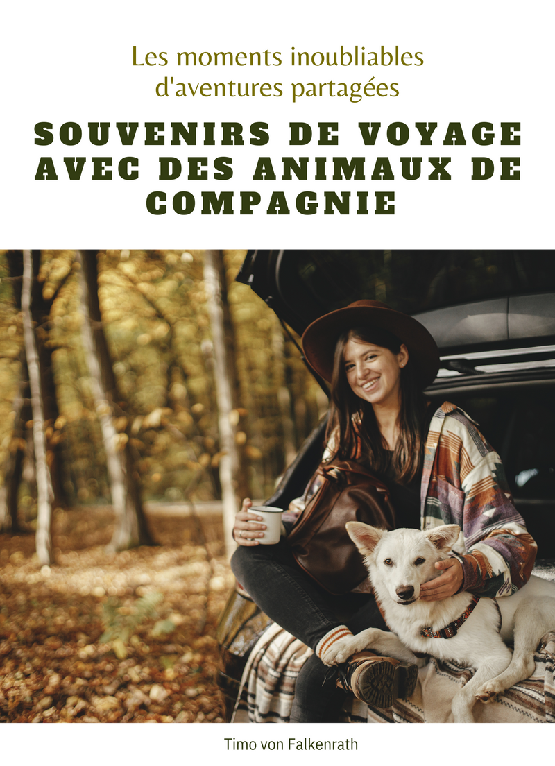 Souvenirs de voyage avec des animaux de compagnie