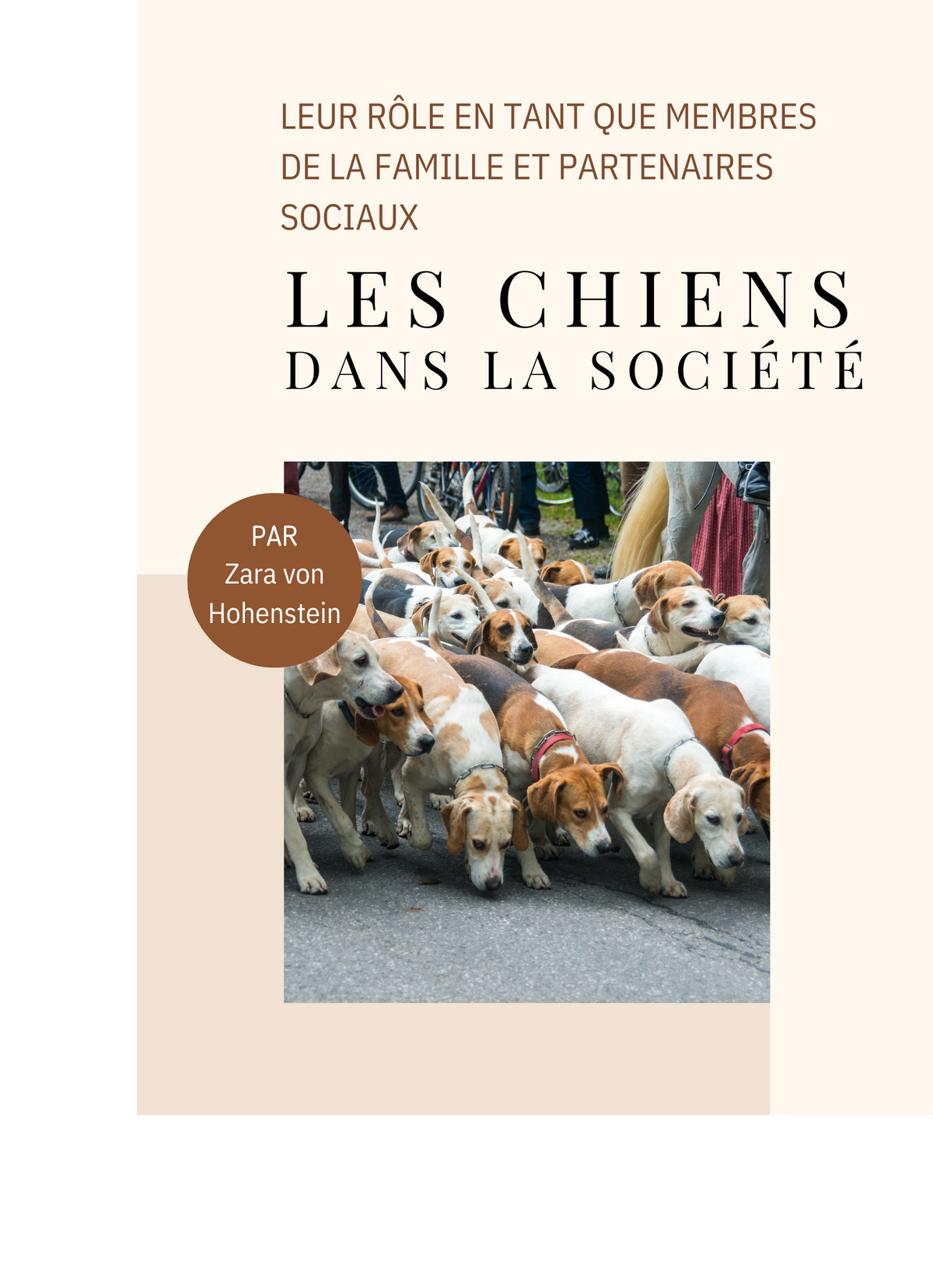 Les Chiens dans la Société